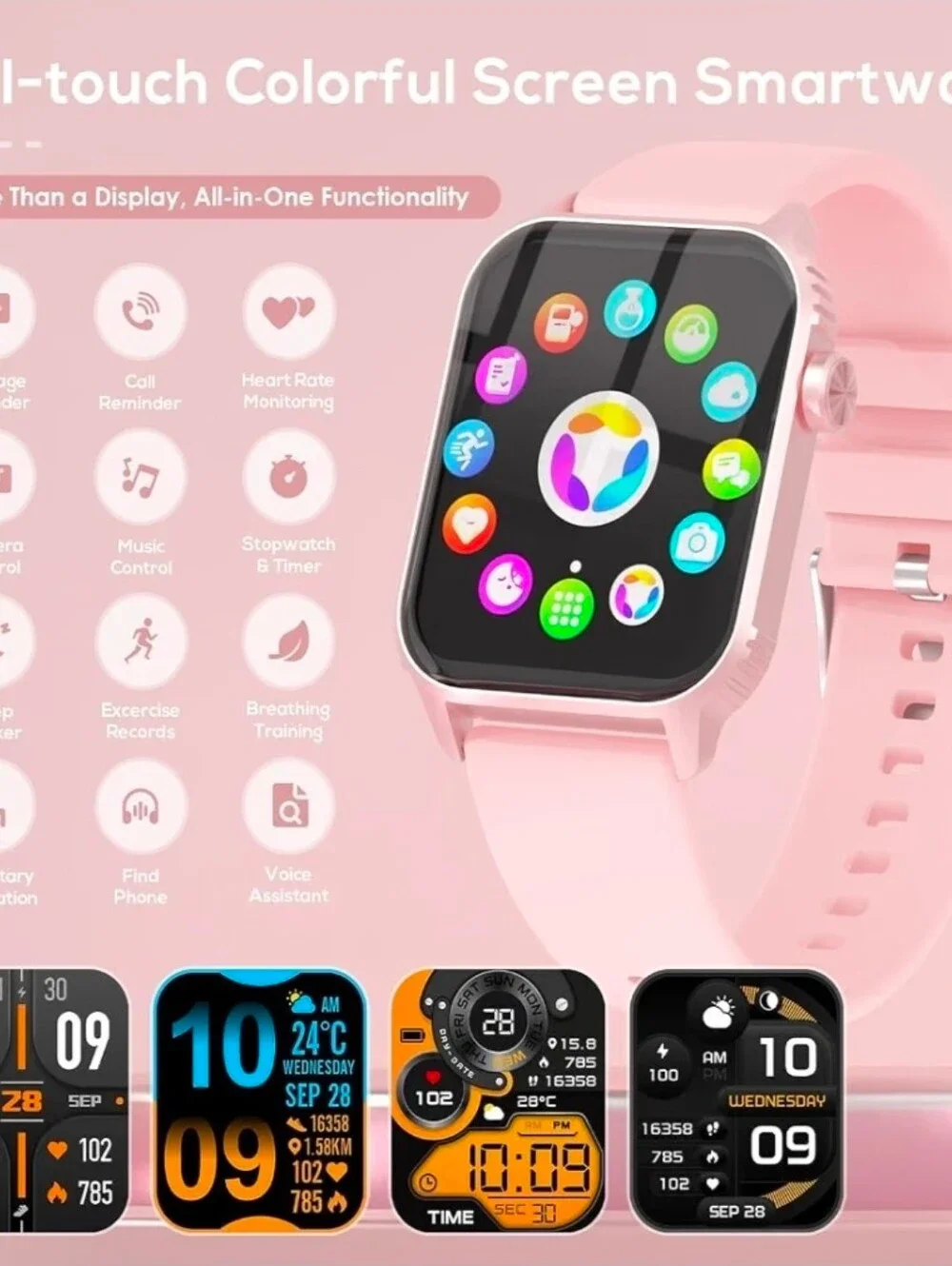 Smart Watch for Women, 120 Sports Modes Smartwatch with 1.83